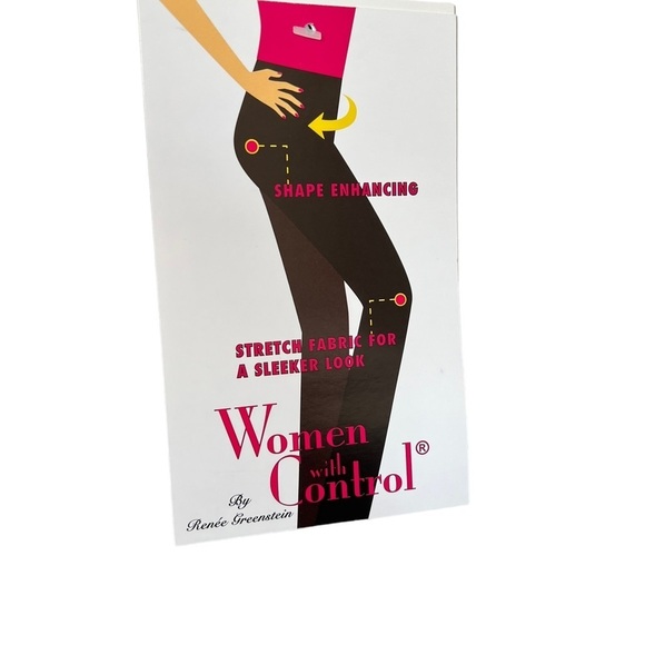 NWT Woman with Control Tummy Control Faux Leather Steel Pencil Skirt SP - Picture 3 of 4